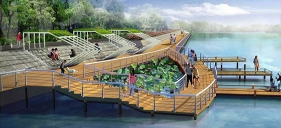 [內蒙古]濱水河道景觀概念設計方案